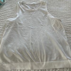 Lululemon white muscle tank
